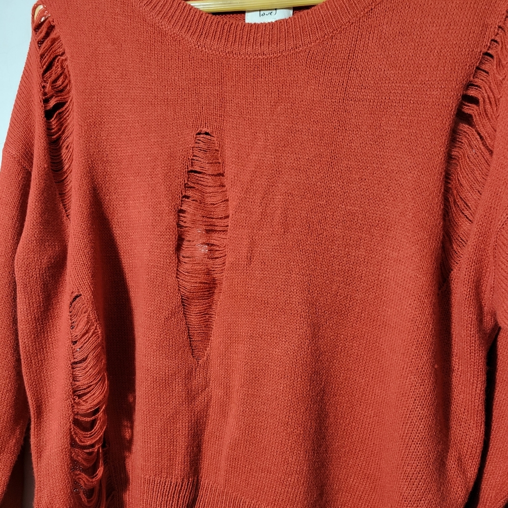 Burnt Orange Sweater